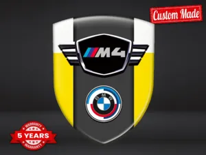 BMW Fensteraufkleber Auto Sportlich Anpassbar Minimal